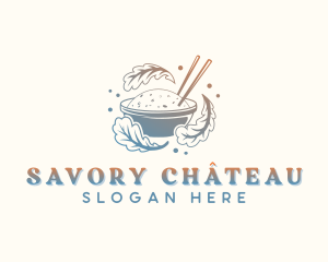 Culinary Rice Bowl logo design