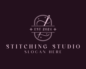 Sew Stitching Dressmaker  logo design