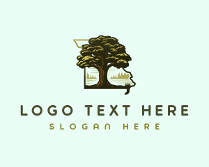 Missouri Oak Tree  logo