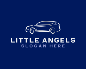 Shiny Car Drive Logo