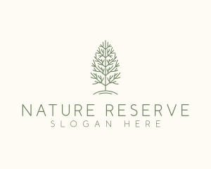 Nature Tree Branch logo design