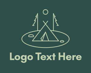 Minimalist Night Tent logo