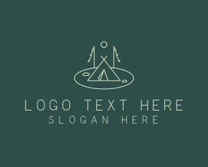 Minimalist Night Tent logo