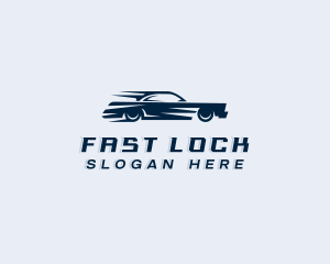 Fast Car Racing logo design