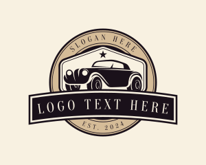 Retro Car Automotive logo