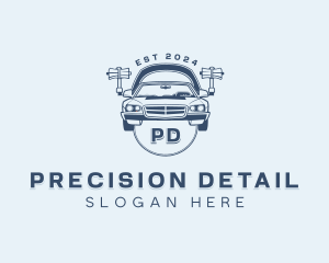 Auto Detailing Vehicle logo design