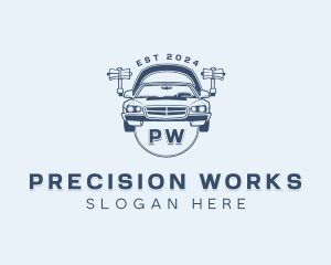 Auto Detailing Vehicle logo design