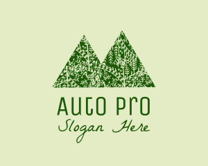 Green Forest Mountain logo