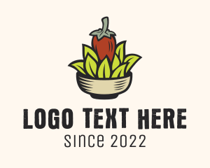 Natural Chili Pepper Bowl logo