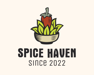 Natural Chili Pepper Bowl logo