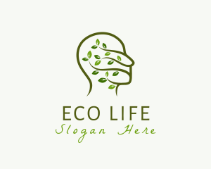 Nature Human Leaves logo design