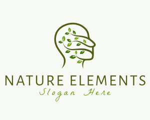 Nature Human Leaves logo design