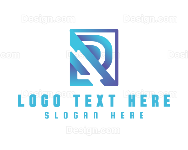 Generic Business Letter R Logo