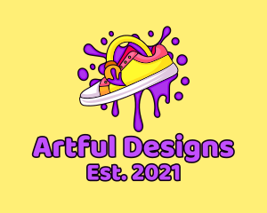 Artistic Shoe Design logo design