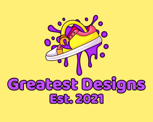 Artistic Shoe Design logo design