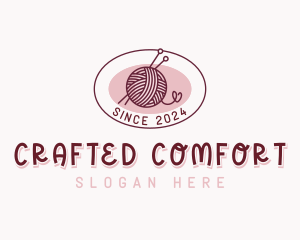 Handcrafted Yarn Crochet  logo design