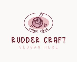 Handcrafted Yarn Crochet  logo design