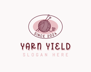 Handcrafted Yarn Crochet  logo design