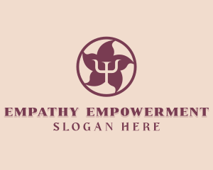 Psychology Wellness Therapist logo design