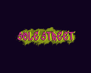 Street Art Clothing Paint logo design