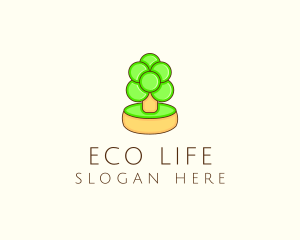 Mini Bonsai Tree logo design