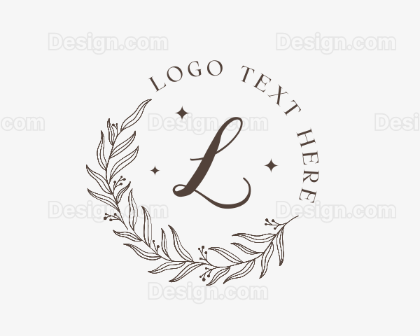 Elegant Floral Boutique Logo