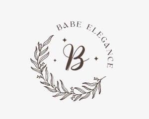 Elegant Floral Boutique logo design