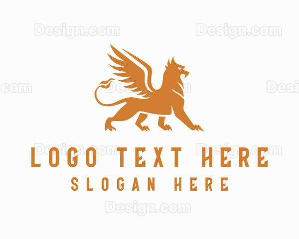 Luxury Mythical Griffin Logo