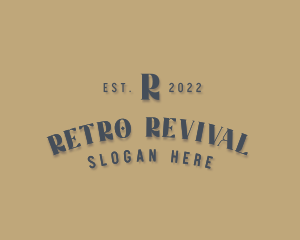 Restaurant Retro Business logo design