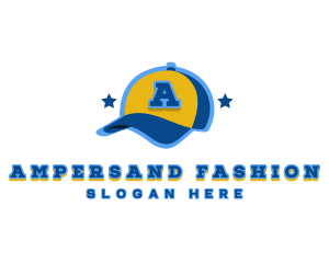 Baseball Cap Fashion logo design