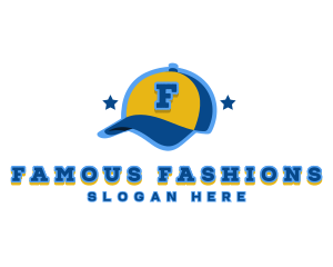 Baseball Cap Fashion logo design