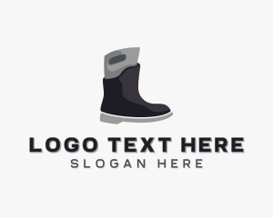 Rain Boots Shoe logo