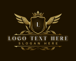 Luxury Crown Shield  logo