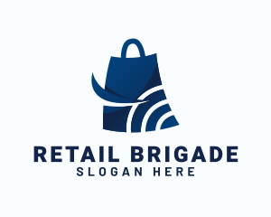 Retail Shopping Bag logo design