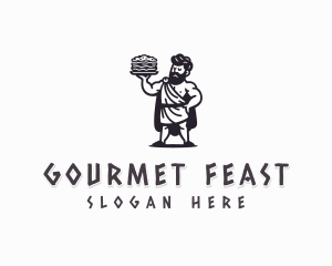 Ancient Gyros Gourmet logo design