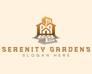 Architect Building Apartment logo design