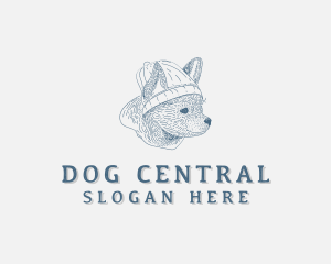 Veterinary Dog Shelter logo design