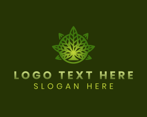 Herb Medication Weed  logo