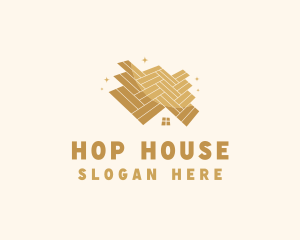 House Flooring Tile logo design