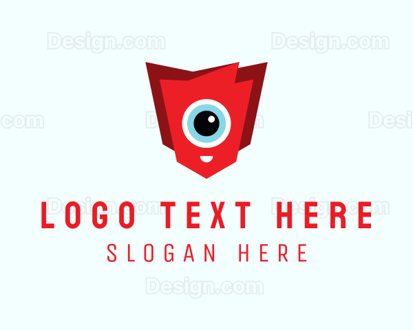 Cute Cyclops Eye Logo