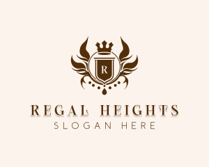 Regal Shield Royalty logo design