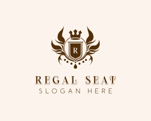 Regal Shield Royalty logo design