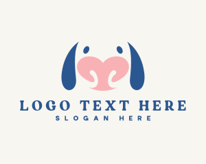 Pet Dog Nose logo