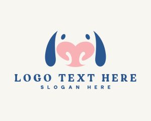 Pet Dog Nose Logo