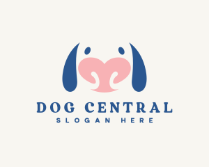 Pet Dog Nose logo design