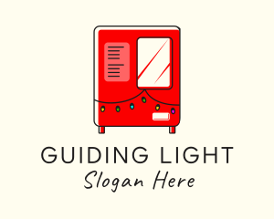 Holiday Vending Machine logo design