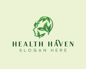 Health Leaf Therapy logo design