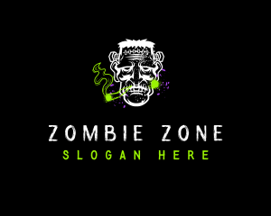 Zombie Graffiti Streetwear logo design