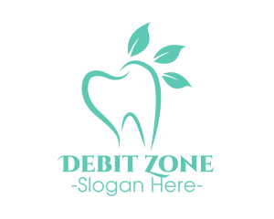 Green Dental Tooth logo design