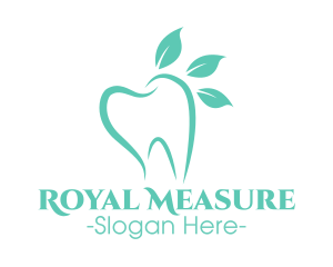 Green Dental Tooth logo design